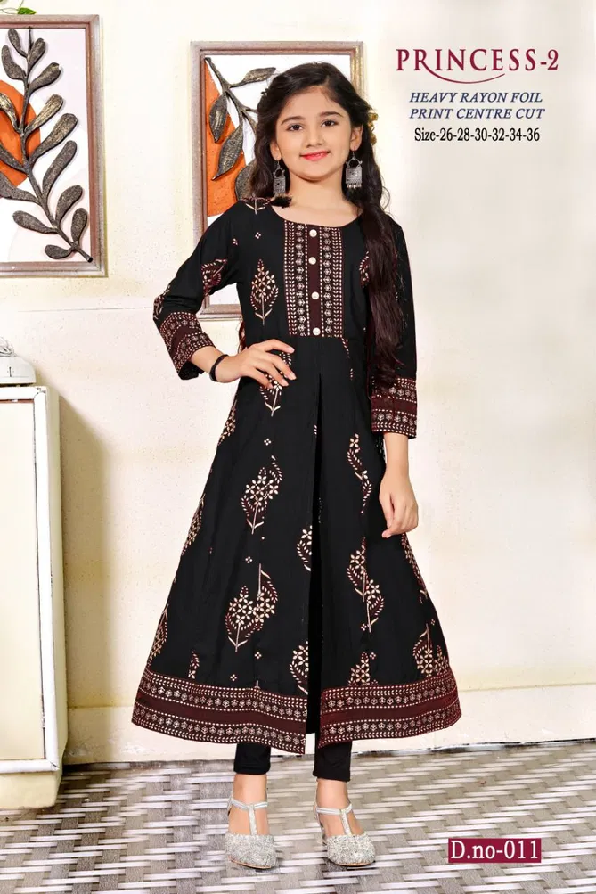 Banwery Princess V 2 Wholesale Girls Kids Kurti Collection
